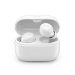 KTA True Wireless Bluetooth Earbuds with Charging Case - Glossy White