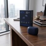 KTA True Wireless Bluetooth Earbuds with Charging Case - Metallic Blue & Midnight Navy - Image 2