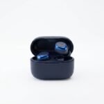 KTA True Wireless Bluetooth Earbuds with Charging Case - Metallic Blue & Midnight Navy