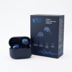 KTA True Wireless Bluetooth Earbuds with Charging Case - Metallic Blue & Midnight Navy - Image 3